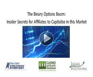 Binary Options Trading Secrets Revealed! Webinar Now Available