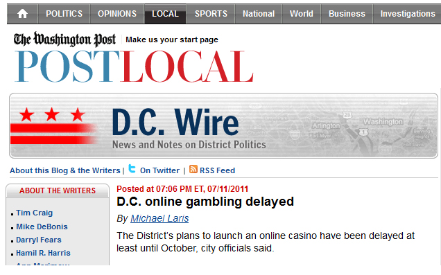 U.S. gambling legal update, part 2: Massachusetts, DC