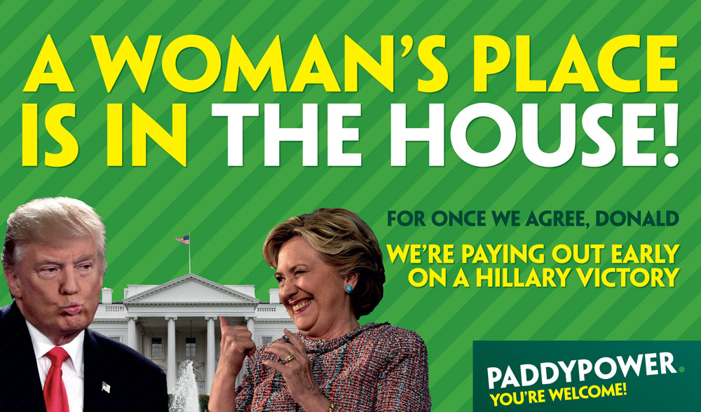 Paddy Power Backs Off From Early Presidential Betting Payouts