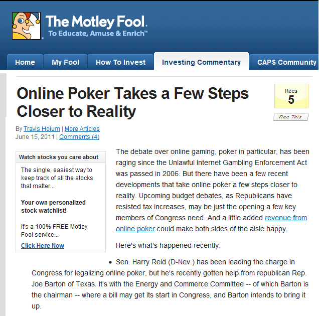 War on Gambling continues: Nevada, D.C. updates