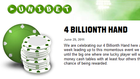 Billions and billions served: Online poker rooms celebrate huge milestones