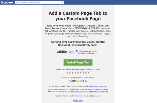 How To Get Your Website Hosted on Facebook in 5 Minutes