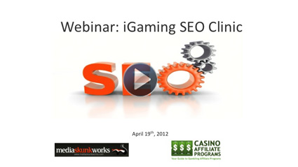 iGaming SEO Clinic: Video Now Available