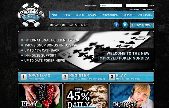 Poker Nordica Shuts Down